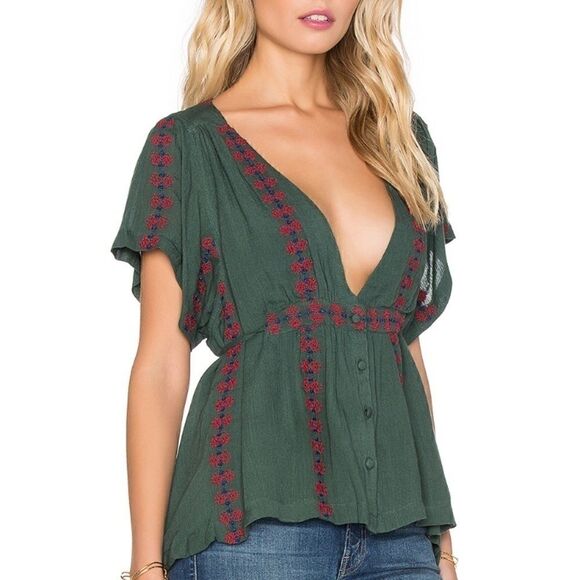 Tularosa “Moonrise” Boho Top Size L *SOLD OUT* - Picture 3 of 7